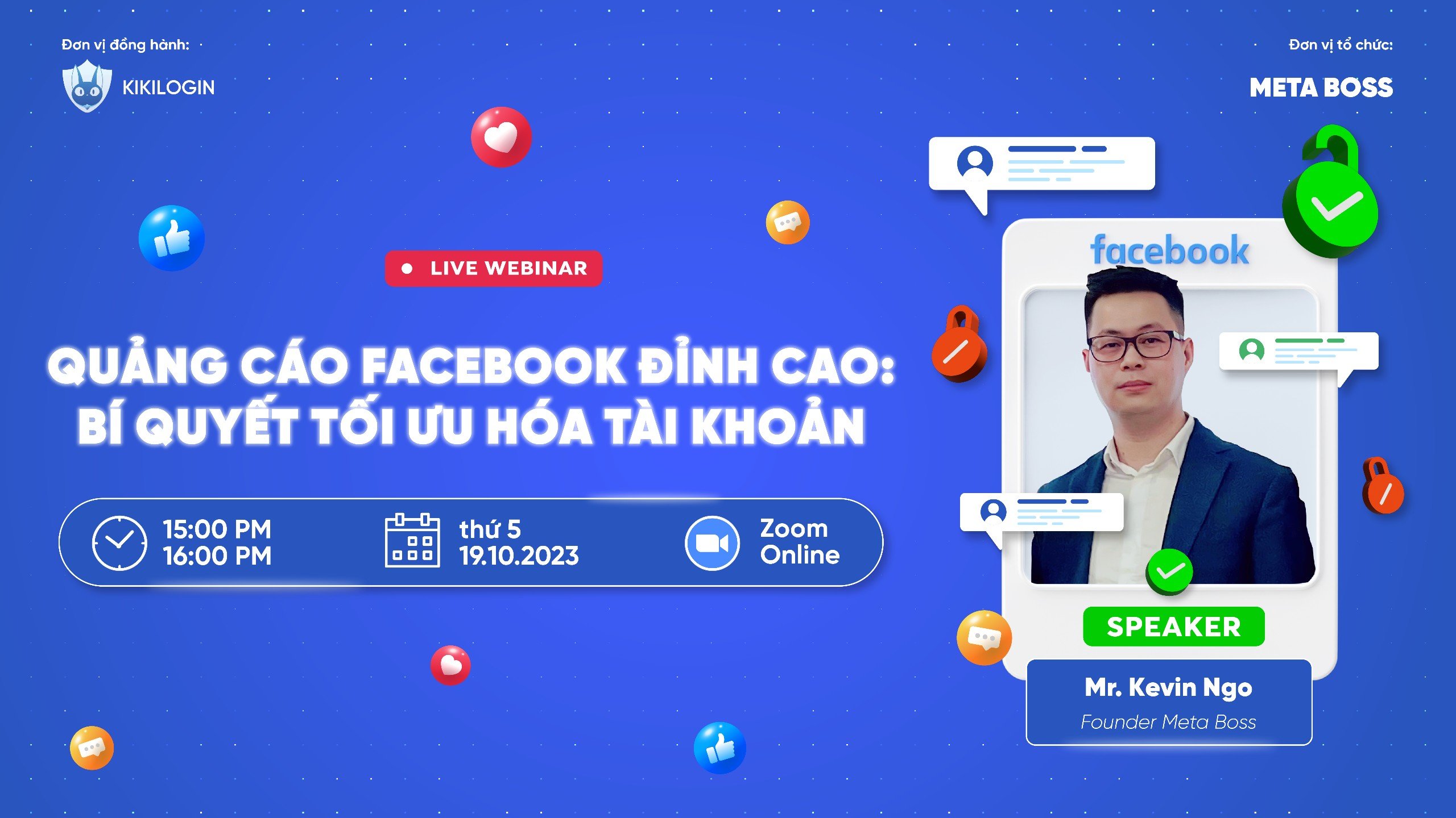 Hội thảo trực tuyến: Quảng cáo Facebook đỉnh cao - Bí quyết Tối ưu hóa Tài khoản